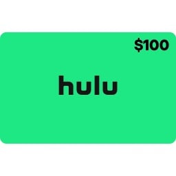 Hulu gift card for $ 100