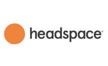 headspace logo with text and orange dot