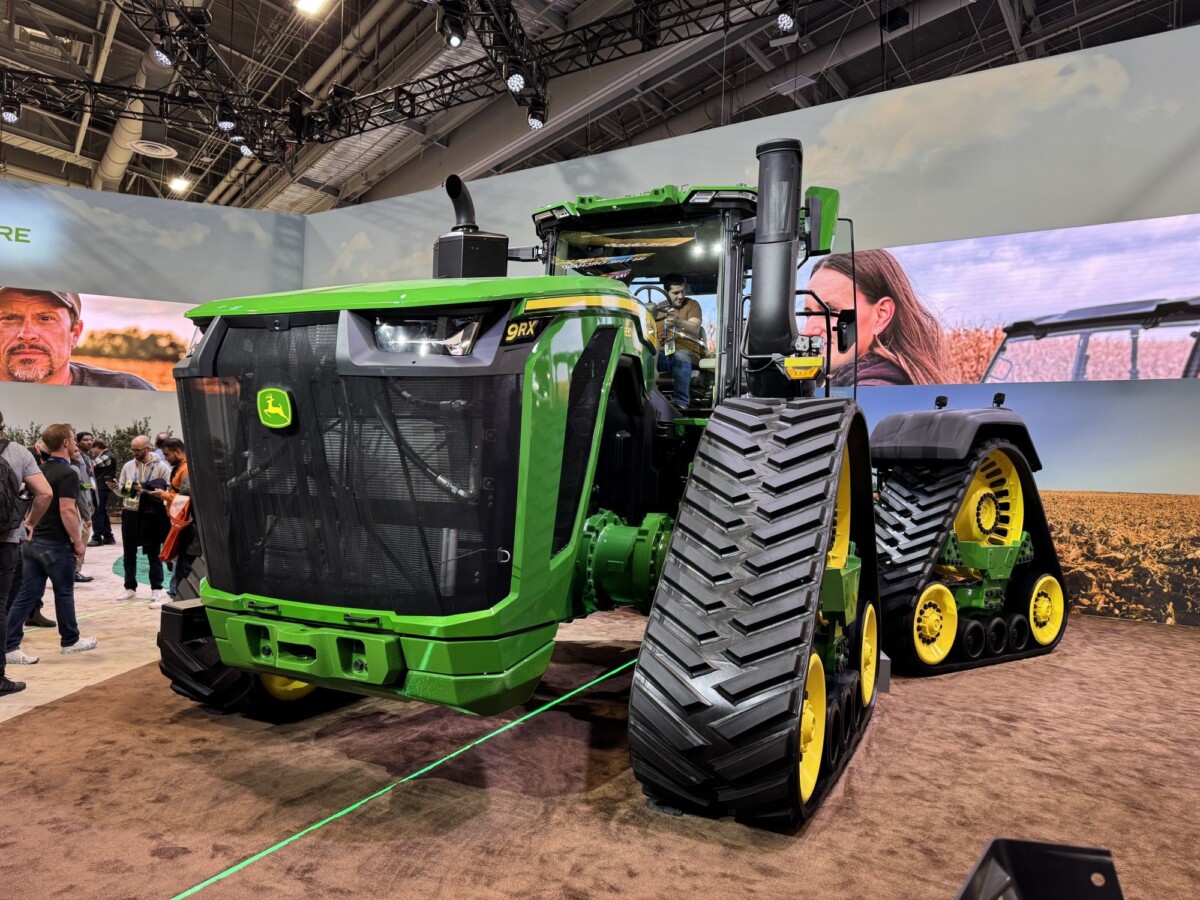 John Deere autonomous tractor