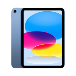 10th-generation Apple iPad on a white background