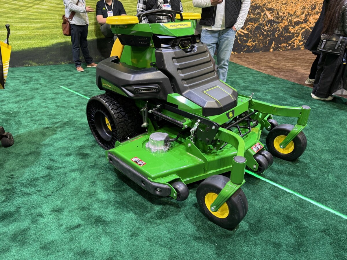 John Deere autonomous lawnmower